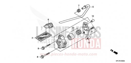 OIL PUMP XL125V9 de 2009